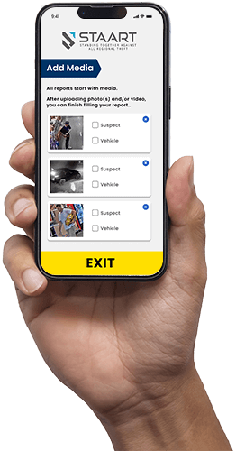 FastSTAART App on a Mobile Phone